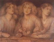 Dante Gabriel Rossetti Rosa Triplex USA oil painting reproduction